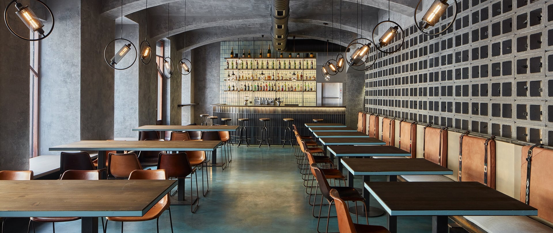 The updated design of the Gran Fierro restaurant in Prague